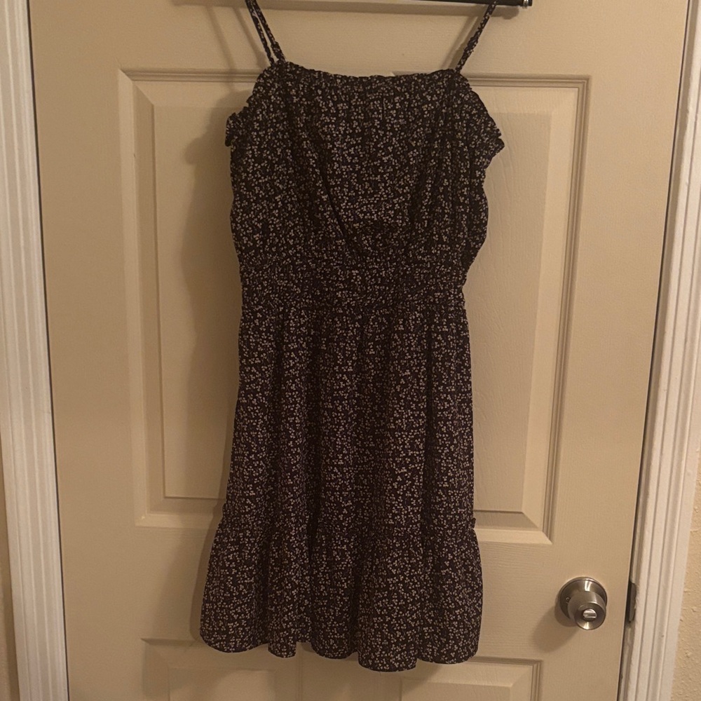 She + Sky Black and White Floral Dress